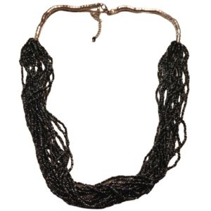 Vintage seed bead multistrand necklace. Premier designs